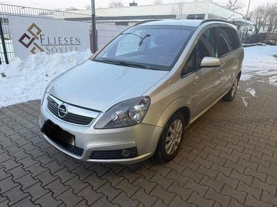 Gebraucht Opel Zafira Edition 140 PS (102 kW) 2007 Silber Van / Kleinbus