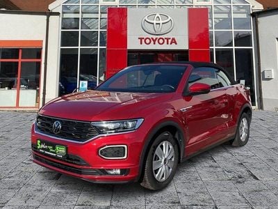 Gebraucht VW T-Roc Cabriolet R-line 150 PS (110 kW) 2022 Kings red metallic Cabrio