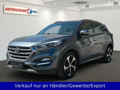 Gebraucht Hyundai Tucson Premium 177 PS (130 kW) 2015 Grau SUV