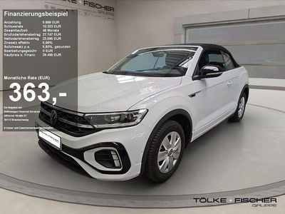 Second-hand VW T-Roc Cabriolet R-line 150 CP (110 kW) 2023 Alb Cabrio