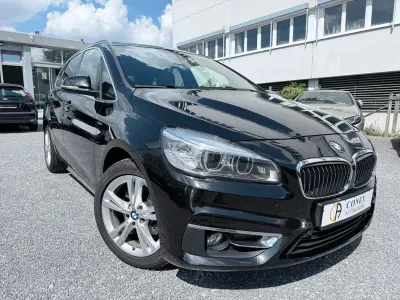Gebraucht BMW 218 Active Tourer Luxury Line 150 PS (110 kW) 2015 Schwarz Van / Kleinbus