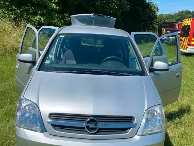 Gebraucht Opel Meriva 90 PS (66 kW) 2005 Grau Van / Kleinbus