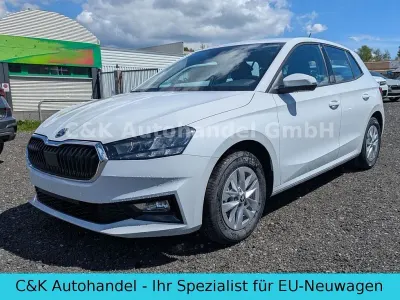 Neu Skoda Fabia 80 PS (58 kW) 2026 Moon weiß metallic Kleinwagen