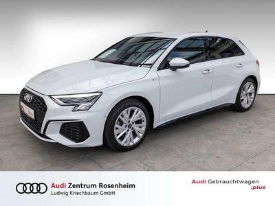 Gletscherweiß metallic Gebraucht 2024 Audi A3 S-Line Limousine | 31.880 € (Guter Preis)