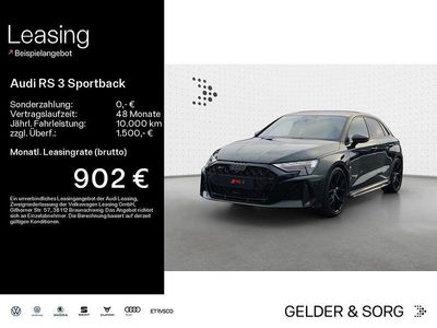 Neu Audi RS3 Sport 400 PS (294 kW) 2025 Goodwoodgrün perleffekt Limousine