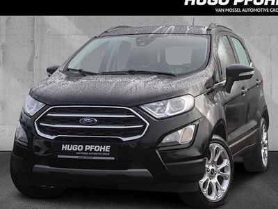 Gebraucht Ford Ecosport Titanium 125 PS (91 kW) 2022 Obsidian schwarz metallic SUV