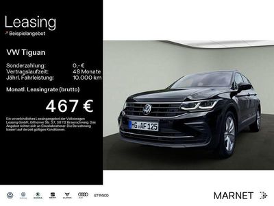 Schwarz Gebraucht 2024 VW Tiguan Life SUV | 37.980 € (Teuer)