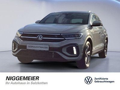 Usado VW T-Roc R-line 150 HP (110 kW) 2024 Cinzento SUV