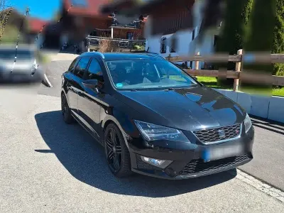 Brugt Seat Leon ST FR 150 HK (110 kW) 2015 Sort Stationcar
