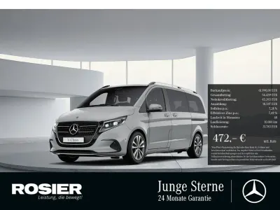 Begagnad Mercedes V220 Style 163 HK (119 kW) 2025 Grå Minibuss