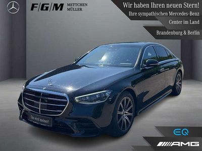 Gebraucht Mercedes S400 AMG line 330 PS (242 kW) 2021 Obsidianschwarz metalliclack Limousine