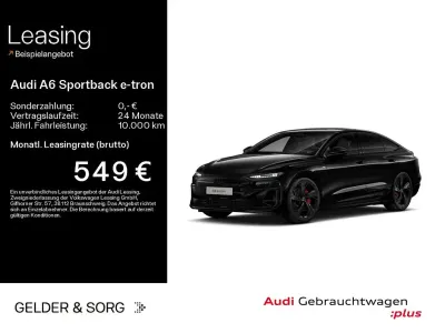 Gebraucht Audi A6 e-tron S-Line 314 kW (428 PS) 2025 Mythosschwarz metallic Limousine
