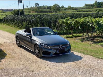 gebraucht Mercedes C180 Cabrio AMG 9G-TRONIC+BURMESTER+MULTIBEAM