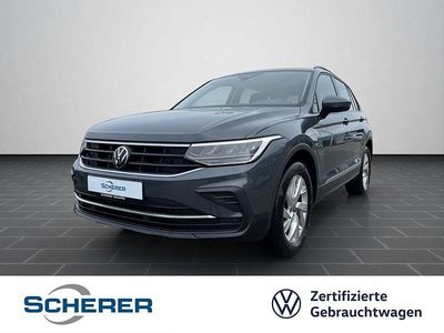 Gebraucht VW Tiguan Life 150 PS (110 kW) 2023 Delfingrau metallic (metallic) SUV