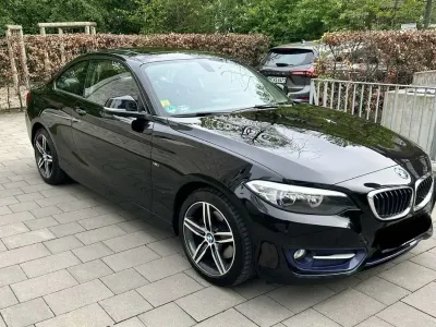 Brugt BMW 220 Sport Line 190 HK (139 kW) 2015 Sort Coupe