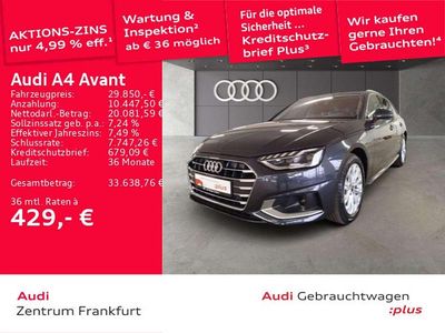 Gebraucht Audi A4 Advanced 163 PS (119 kW) 2023 Grau Kombi