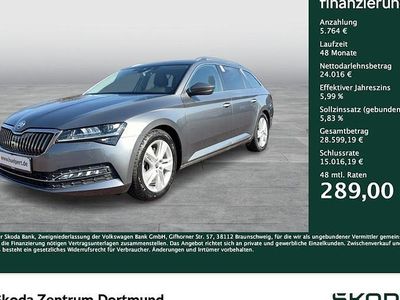 Gebraucht Skoda Superb Premium Edition 200 PS (147 kW) 2023 Grau Kombi