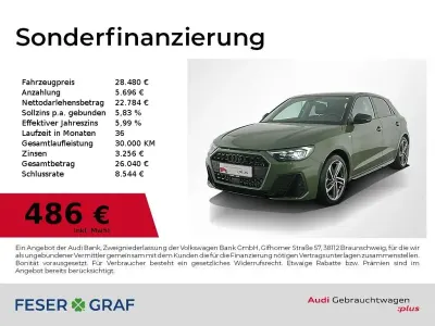 Usata Audi A1 Sportback Ambiente 116 CV (85 kW) 2025 Verde Utilitaria