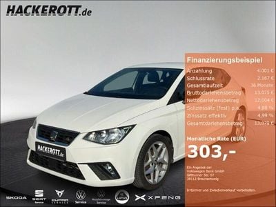 Gebraucht Seat Ibiza FR 95 PS (69 kW) 2019 Weiss Kleinwagen
