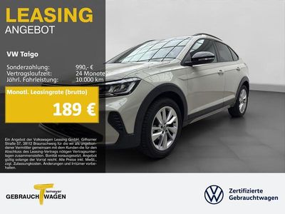 Gebraucht VW Taigo Goal 116 PS (85 kW) 2025 Grau SUV