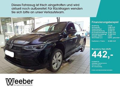 Gebraucht VW Golf VIII R-line 150 PS (110 kW) 2021 Schwarz Limousine