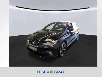 Gebraucht Seat Ibiza FR 116 PS (85 kW) 2024 Midnight schwarz metallic Kleinwagen