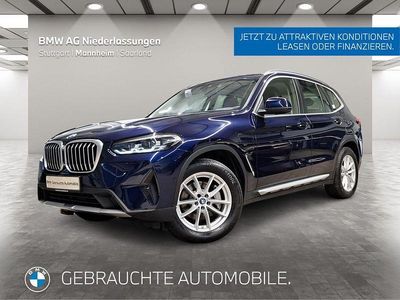Brugt BMW X3 Sport Line 184 HK (135 kW) 2022 Blå SUV