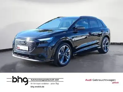 Gebraucht Audi Q4 e-tron S-Line 150 kW (204 PS) 2023 Schwarz SUV