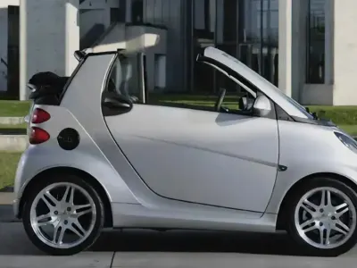 Gebraucht Smart ForTwo Cabrio Brabus Xclusive 98 PS (72 kW) 2009 Silber Cabrio