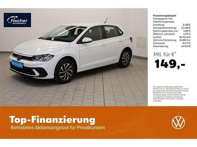 Gebraucht VW Polo Life 80 PS (58 kW) 2023 Pure white Kleinwagen