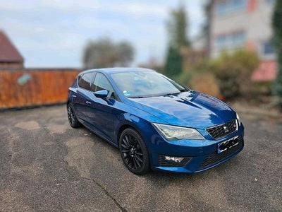 Usata Seat Leon FR 180 CV (132 kW) 2013 Blu Berlina