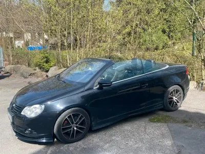 Gebraucht VW Eos 140 PS (102 kW) 2008 Schwarz Cabrio