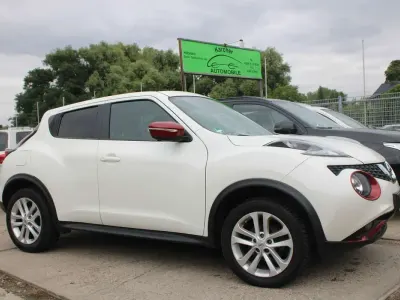 Gebraucht Nissan Juke Visia 110 PS (80 kW) 2016 Weiß SUV