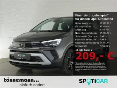 Gebraucht Opel Crossland Elegance 131 PS (96 kW) 2023 Vulkan grau SUV