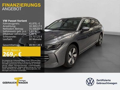 Neu VW Passat Business 204 PS (150 kW) 2026 Schwarz Kombi