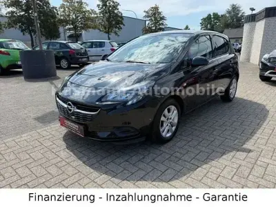 Gebraucht Opel Corsa Edition 90 PS (66 kW) 2015 Schwarz Kleinwagen
