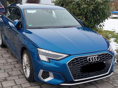 Gebraucht Audi A3 Advanced 150 PS (110 kW) 2023 Blau Limousine