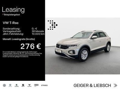 Second-hand VW T-Roc Life 150 CP (110 kW) 2024 Gri SUV