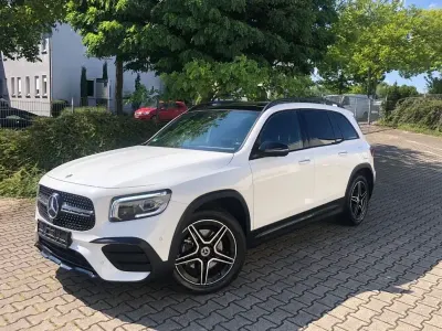 Gebraucht Mercedes GLB200 AMG line 150 PS (110 kW) 2020 Weiß SUV