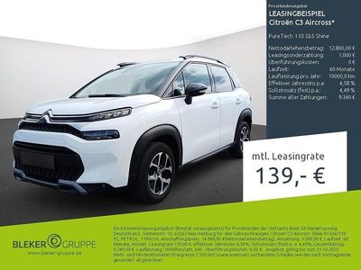 Usata Citroën C3 Aircross Shine 110 CV (80 kW) 2023 Bianco SUV