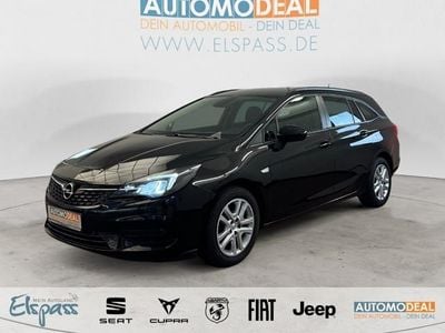 Schwarz Gebraucht 2022 Opel Astra Edition Kombi | 13.749 € (Guter Preis)