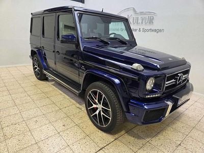 Gebraucht Mercedes G63 AMG Exclusive 571 PS (419 kW) 2018 Designo mysticblau bright SUV