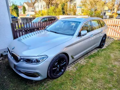 Gebraucht BMW 520 Luxury Line 190 PS (139 kW) 2019 Silber Kombi