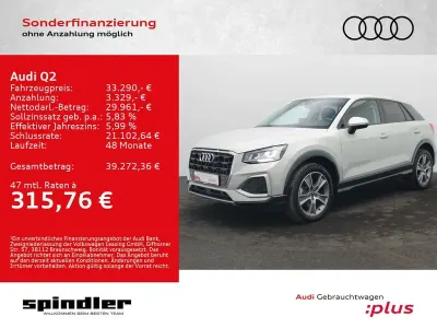 Gebraucht Audi Q2 Advanced Plus 150 PS (110 kW) 2025 Tausilber metallic SUV
