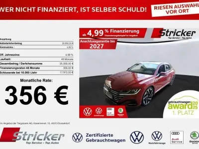 Gebraucht VW Arteon R-line 280 PS (205 kW) 2022 Rot Limousine