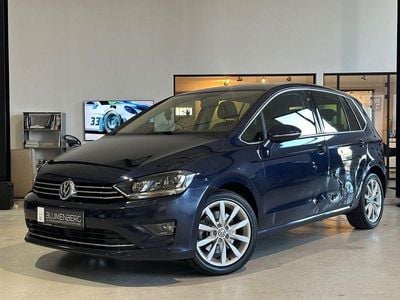 Gebraucht VW Golf Sportsvan Highline 125 PS (91 kW) 2014 Blau Van / Kleinbus