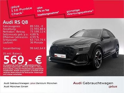 Usata Audi RS Q8 Sport 600 CV (441 kW) 2022 Nero SUV