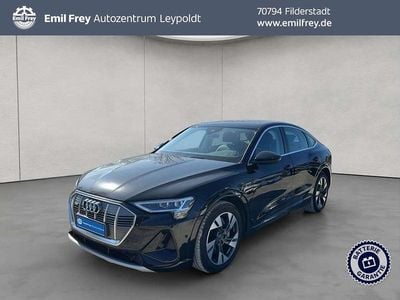 Second-hand Audi e-tron Sportback S-Line 300 kW (408 CP) 2022 Negru SUV