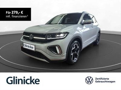 Reflexsilber metallic Gebraucht 2025 VW T-Cross R-line SUV | 28.450 € (Fairer Preis)