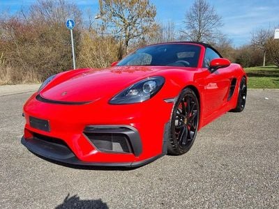Gebraucht Porsche Boxster Spyder 420 PS (308 kW) 2020 Rot Cabrio